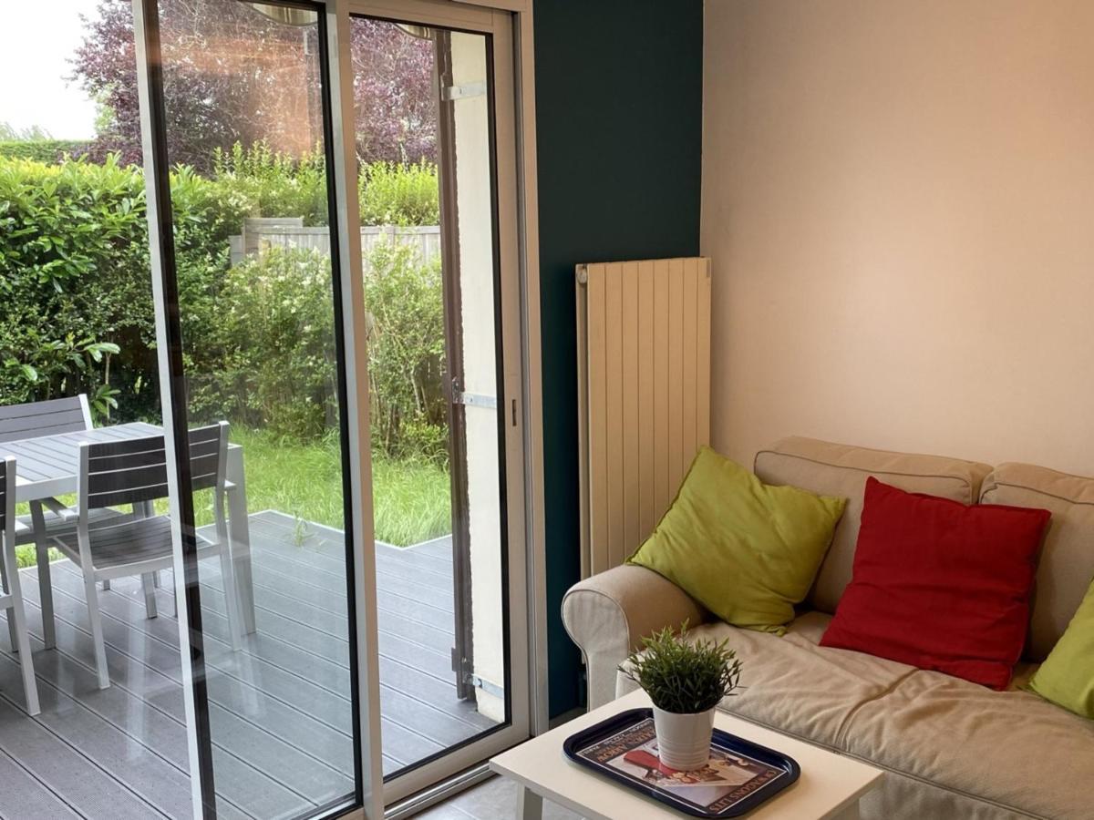 Charmant Cottage 2P Avec Jardin Et Wifi, A 2 Pas De La Plage De Cabourg - Fr-1-487-285 エクステリア 写真